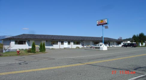 Sunset Motel, Port Alberni, BC - Exterior